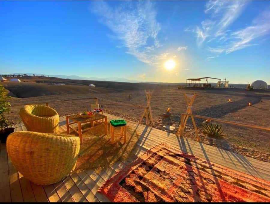 Agafay Desert: Magical Half-Day Lunch with Pool Swim - Key points at a glance