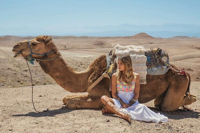 Agafay Desert Package, Quad Bike, Camel Ride and Dinner Show - Sunset, photos, and the pool in the dunes