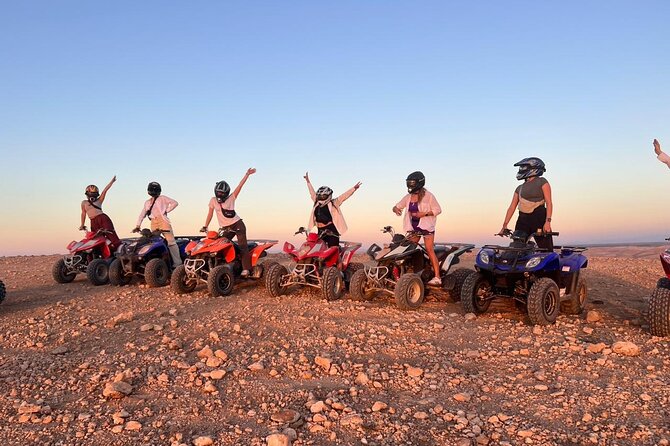 Agafay Desert Package: Quad Bike, Camel Ride, Dinner show - Pickup from Marrakech keeps the evening simple