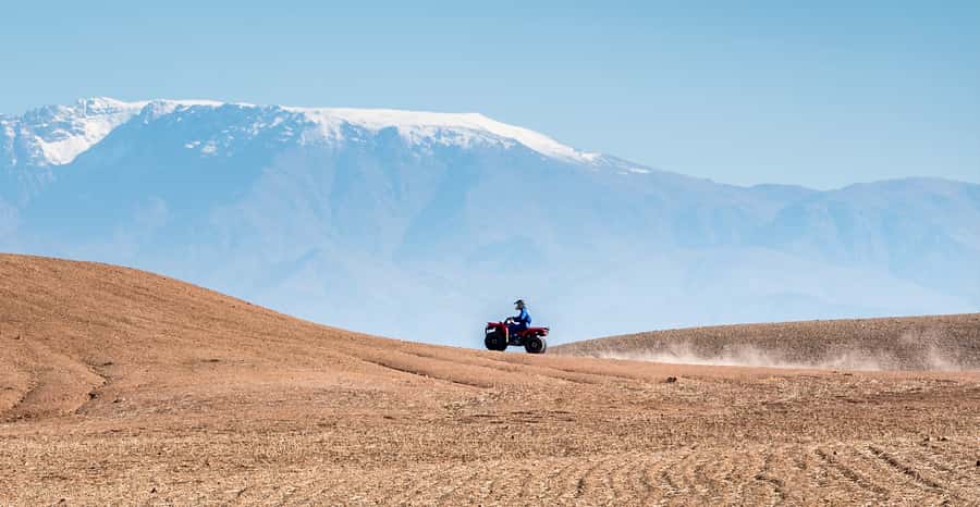 Agafay Desert: Quad Bike and Camel Ride Adventure Tour - Tea, pancakes, and a Berber meal