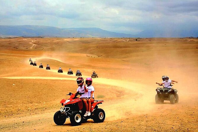 Agafay desert : Quad biking and camels and dinner with show - Quad biking brings the biggest thrill