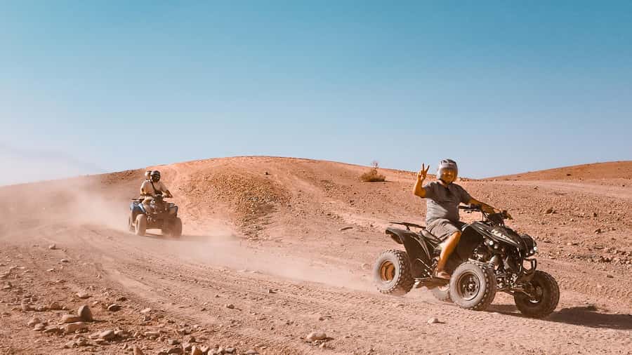 Agafay Desert: Quad Biking, Camel Ride, Lunch - The argan oil cooperative and the first pause