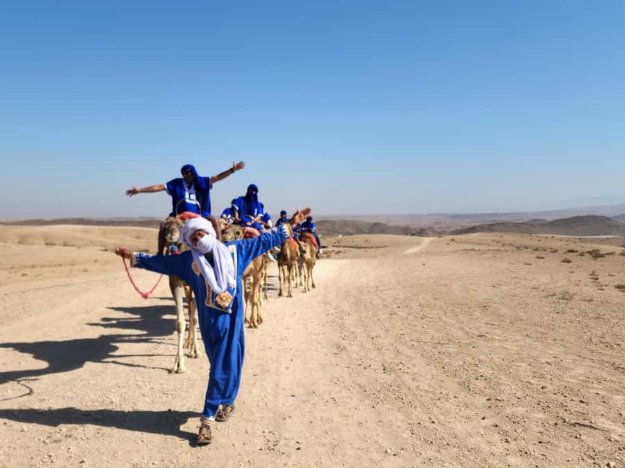 Agafay Desert: Quad Biking, Camel Ride, Lunch - The 20-minute camel ride: classic Morocco in a small dose