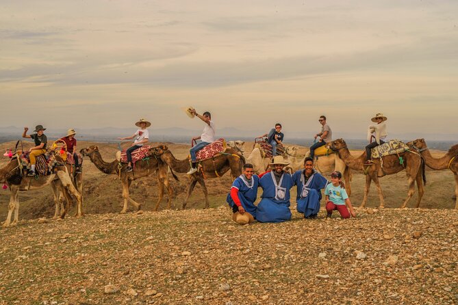 Agafay Desert - Quad camel and dinner show - Campfire, music, and the evening show