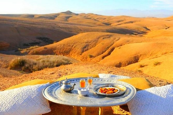 Agafay Desert Sunset, Camel Ride and Dinner from Marrakech - Dinner in the Desert Camp