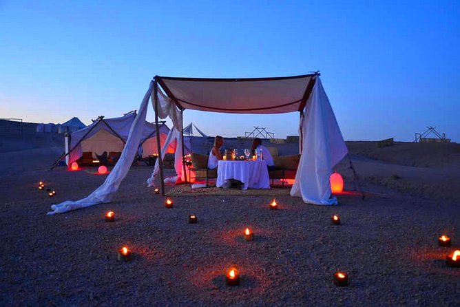 Agafay Desert Sunset, Camel Ride and Dinner from Marrakech - The Pickup From Marrakech
