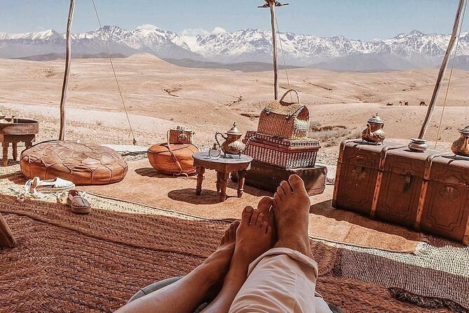Agafay desert sunset camel ride Tour from Marrakech - Why Agafay works for a short desert outing
