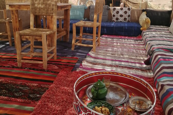 Agafay Desert sunset Dinner & Fire Show - from Marrakech - A three-course dinner under the stars