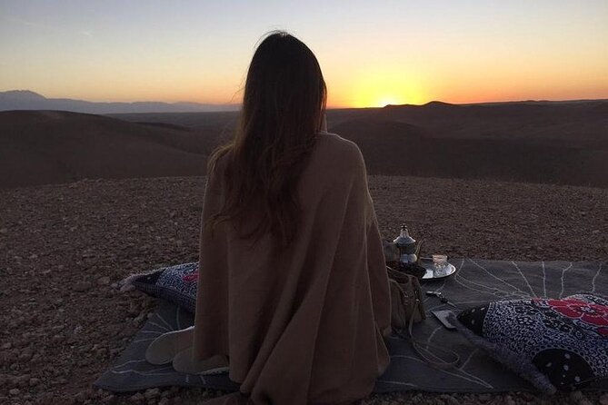 Agafay Desert Sunset Tour - The camel ride across the open desert