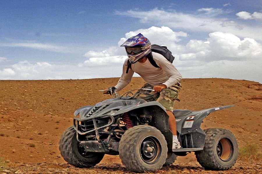 Agafay: Half-Day Rocky Desert Quad & Camel Ride with Lunch - The camel ride across the rocky plateau