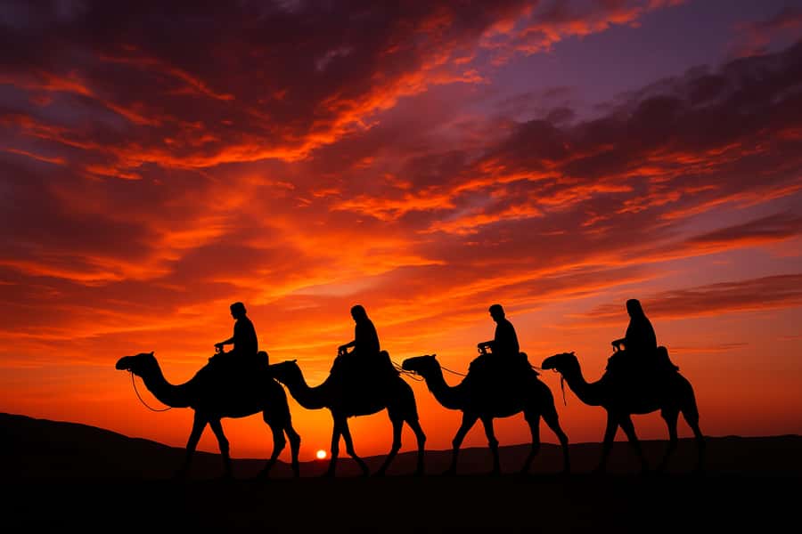 Agafay: Quad, Camel Ride & Dinner Show from Marrakech - Berber music, fire, and a lively finish