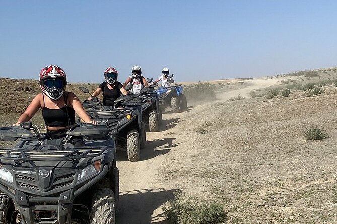 Agafay Sunset Trip: Quad + Camel + Dinner in Agafay - One Hour on a Camel at Sunset