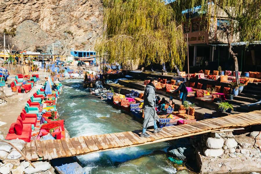 Atlas mountains, Ourika valley, berber villages trip & Guide - Seeing argan oil made by hand