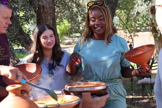 Authentic Moroccan Cooking Class in a Farm in Marrakech - Meeting Khaoula in the Cooking Space