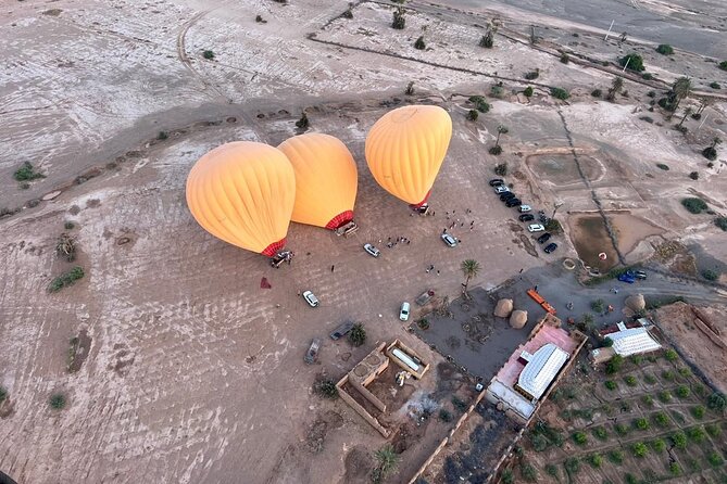 Balloon Flight with Berber Breakfast - Landing refreshments and the flight certificate