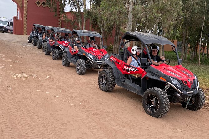 Buggy cfmoto 1000 in Agadir - Tea and photos in the middle of the ride