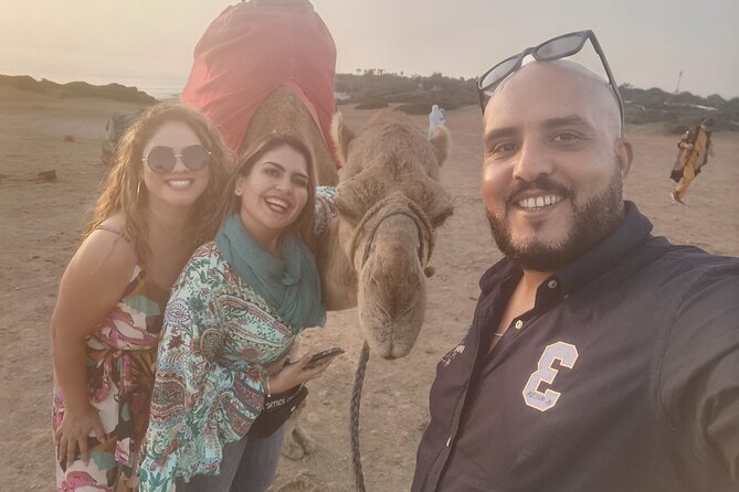 Camel ride in Tanger - The drivers are part of the value