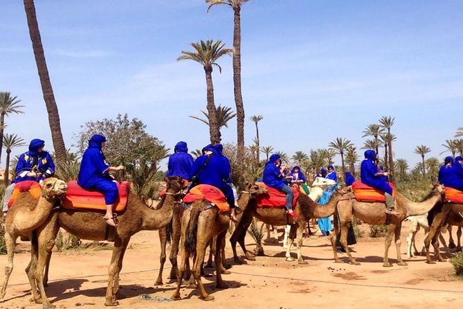 Camel Ride in the Palmeraie of Marrakech - Traditional clothing with a practical purpose