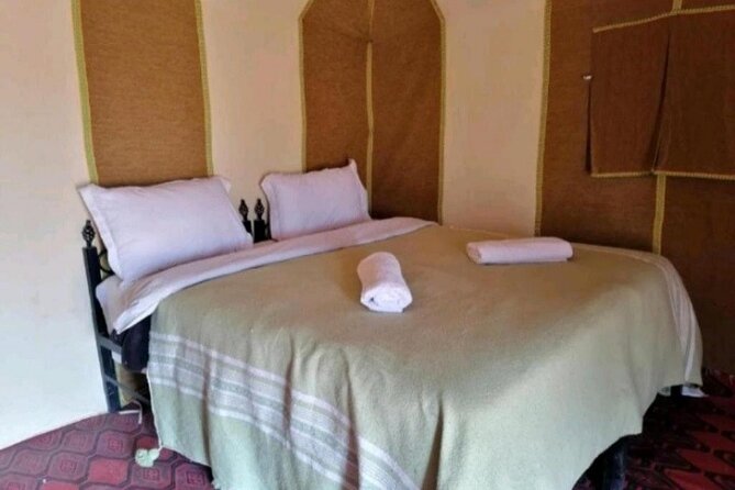 Camel Trekking & 1 Night in Merzouga Desert Camp - A furnished tent and standard camp comfort