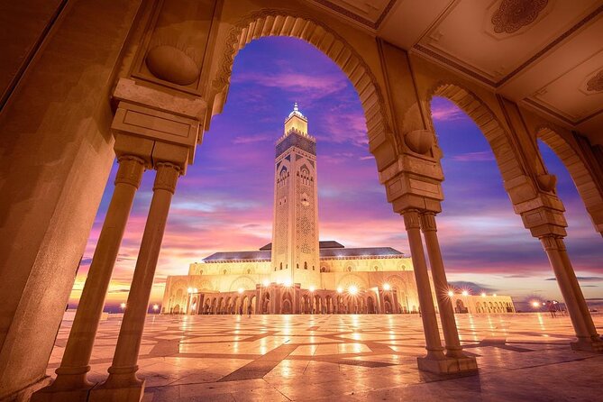 Casablanca City Night Tour and Traditional Moroccan Dinner - Ain Diab and the boardwalk after dark