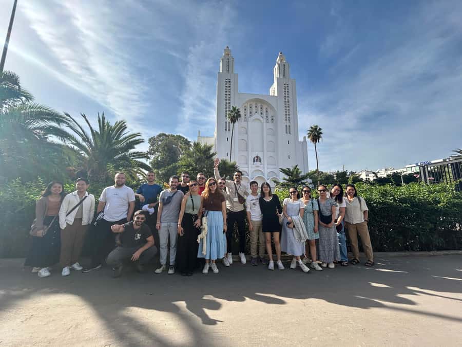 Casablanca Day Tour from Marrakech and Big Mosque Visit - Sacred Heart Cathedral and Casablanca’s French-era character