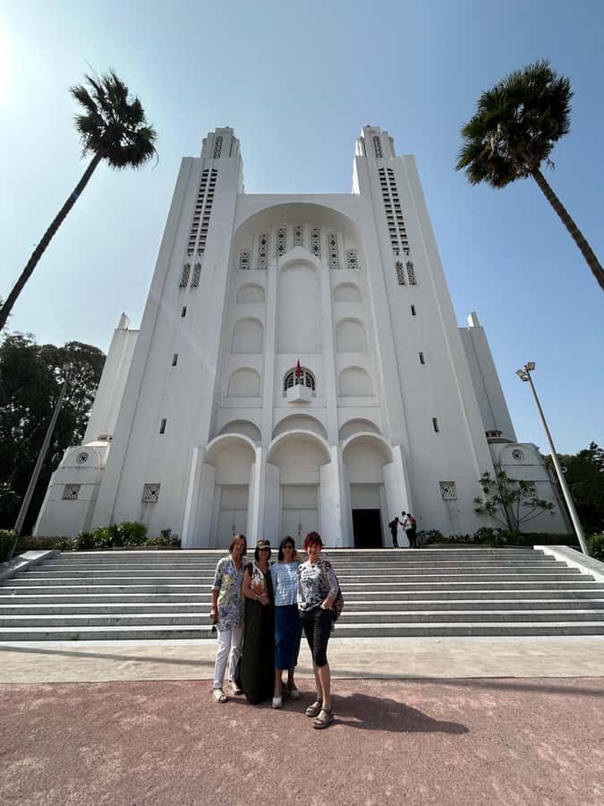 Casablanca Day Tour from Marrakech and Big Mosque Visit - United Nations Square and the city center