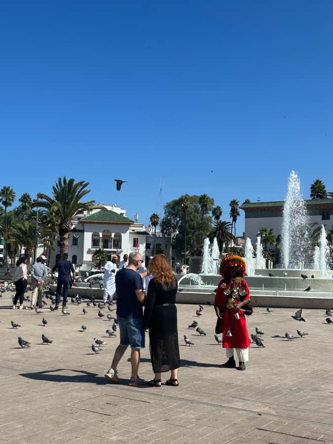 Casablanca Day Tour from Marrakech and Big Mosque Visit - Lunch in Casablanca, with the bill left to you