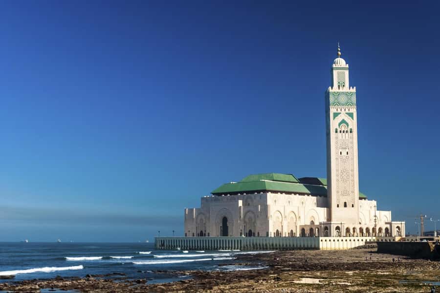 Casablanca: Hassan II Mosque Guided Tour with Entry Ticket - Arriving at the Atlantic esplanade