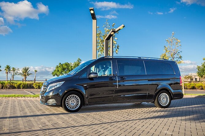 Casablanca Private Car Hire with a Driver - Inside the car: useful comfort, not luxury theater