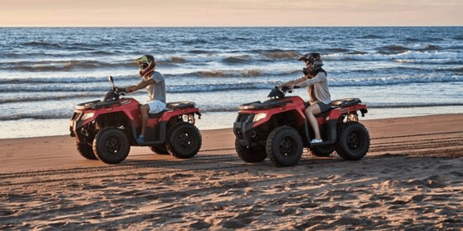 Casablanca: Quad Fun Beachside with Hotel Transfers - Safety, clothing, and comfort