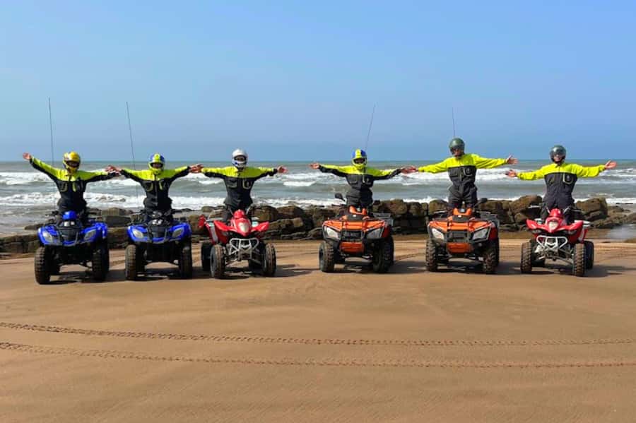Casablanca: Quad Fun Beachside with Hotel Transfers - Getting ready for the 90-minute ride