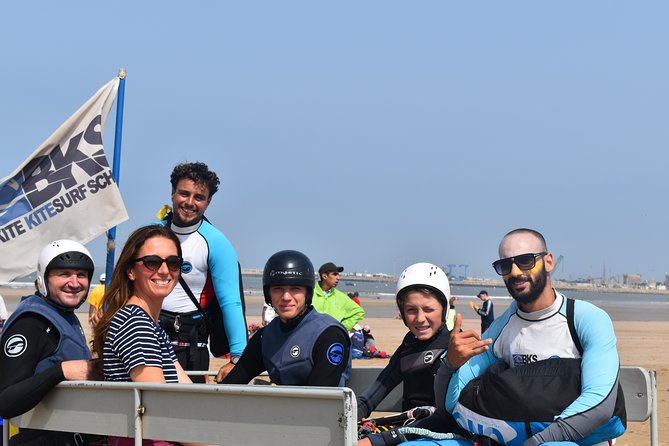 Certified Semi-Private Kitesurfing Initiation in Essaouira - Essaouira Bay and the Mogador setting