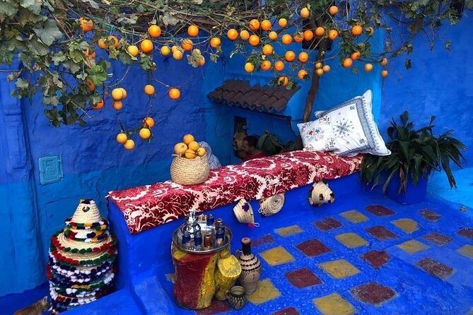 Chefchaouen Day trip by High-Speed Train from Casablanca - Moroccan lunch with mountain views