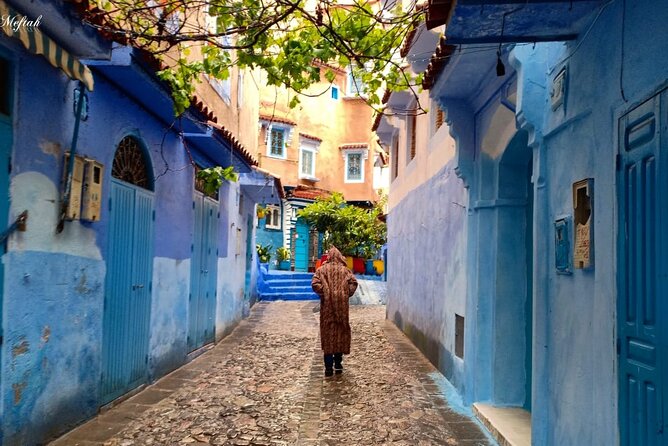Chefchaouen private full day excursion & panoramic of Tangier - Arriving in the blue-painted medina