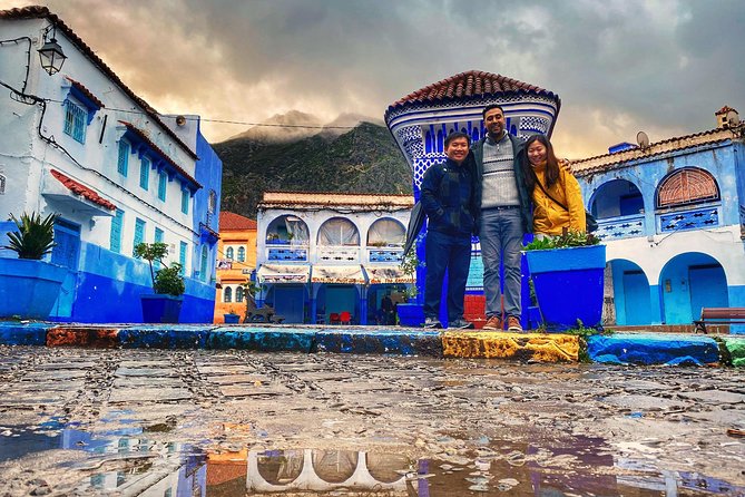 Chefchaouen private full day excursion & panoramic of Tangier - Place Outa el Hammam and the Kasbah setting