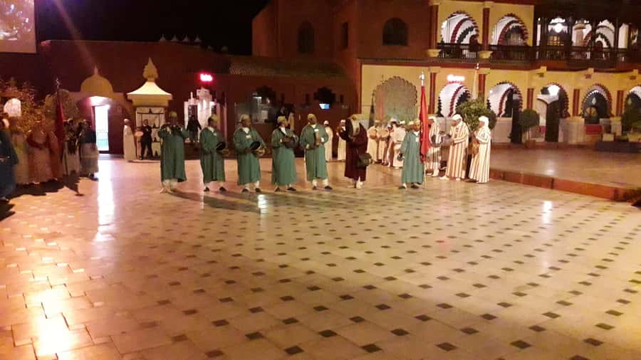 Chez Ali Dinner & Horsemen Show From Marrakech - The Fantasia finale and its horseback stunts