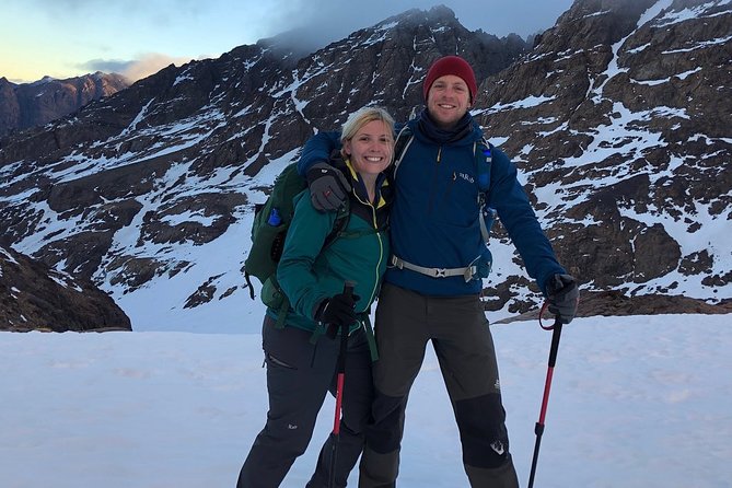 Climb Mount Toubkal - trekking - 3 days - Summit morning on Mount Toubkal