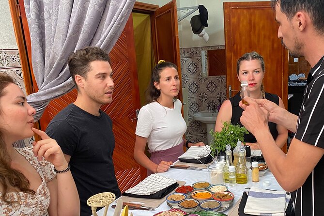 Cooking class with Yassine & Mom - Mint tea, Moroccan sweets, and the meal