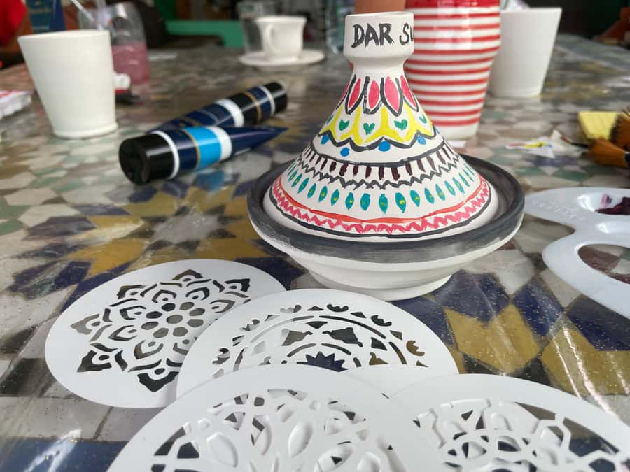 Creative Painting on Fes Pottery - Practical Tips for a Smoother Visit