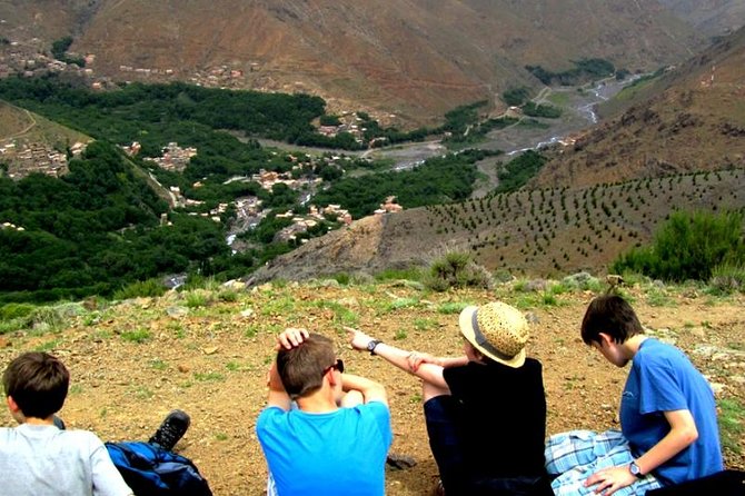 Day Trip:Berber Villages and 4 Valleys Atlas Mountains &Waterfu l& camel Ride - Walking through Imlil Valley and Berber villages