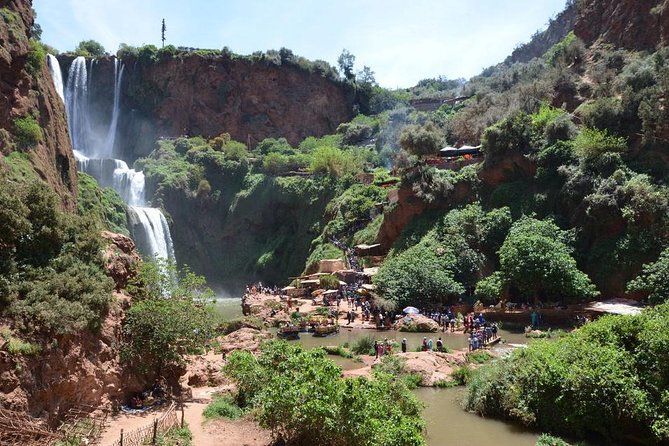 Day Trip To Ouzoud Waterfalls (Guide Hike & Boat are options) - The €2 boat ride beneath the falls