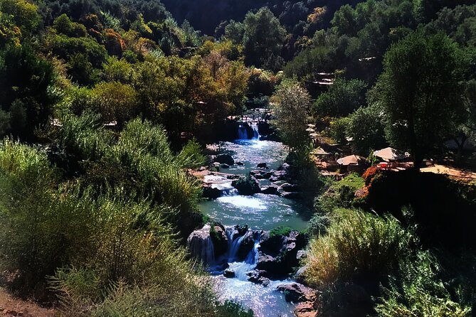 Day Trip to Ouzoud Waterfalls with Guide and Boat Trip - The 20-minute boat ride below the falls