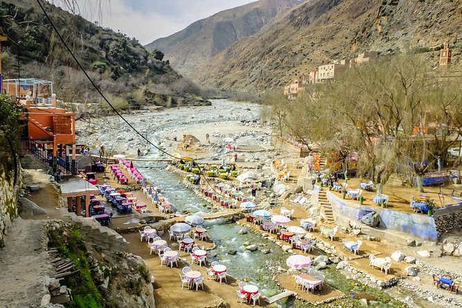 day trip to the 04 valleys with lunch in ourika valley - Ourika Valley and its waterfalls