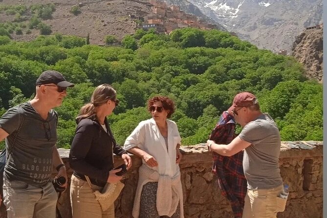 De Marrakech: Visite des montagnes de l'Atlas avec un guide - The argan oil cooperative and the first taste of local life