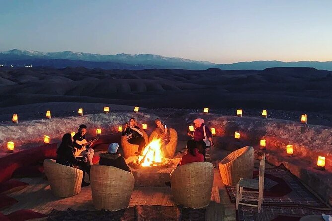 Desert D'Agafay Package - Quad, Dromedary and Dinner Show - Moroccan dinner under nomadic-style tents