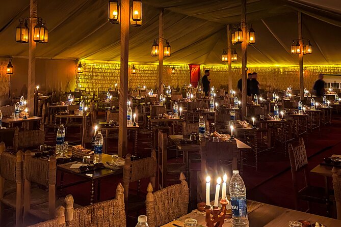Desert Full Day: Quad, Camel, Dinner & Show or Pool Day and Lunch - Lunch in a Berber tent