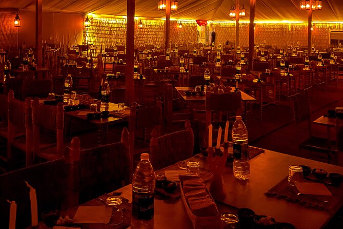 Desert Full Day: Quad, Camel, Dinner & Show or Pool Day and Lunch - Arriving at the desert pool compound