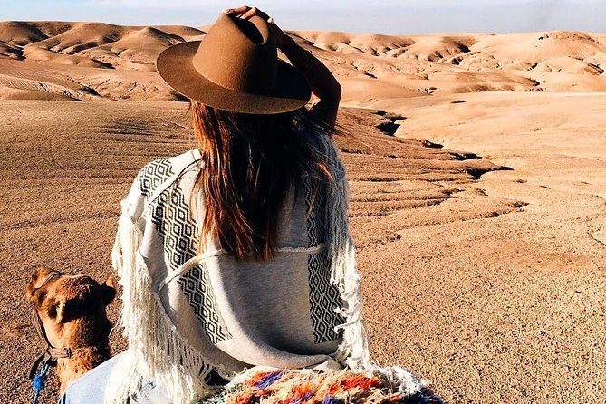 Dinner at Sunset & Camel ride in Marrakech desert Agafa - How much value do you get for $23.26?