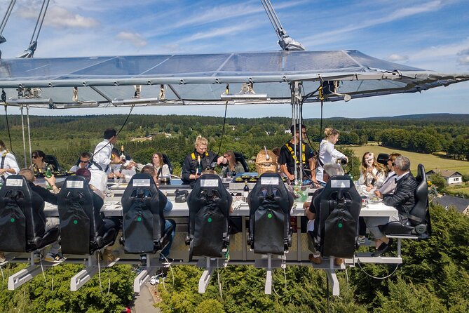 Dinner in the Sky Marrakech - Marrakech landmarks and Atlas Mountain views