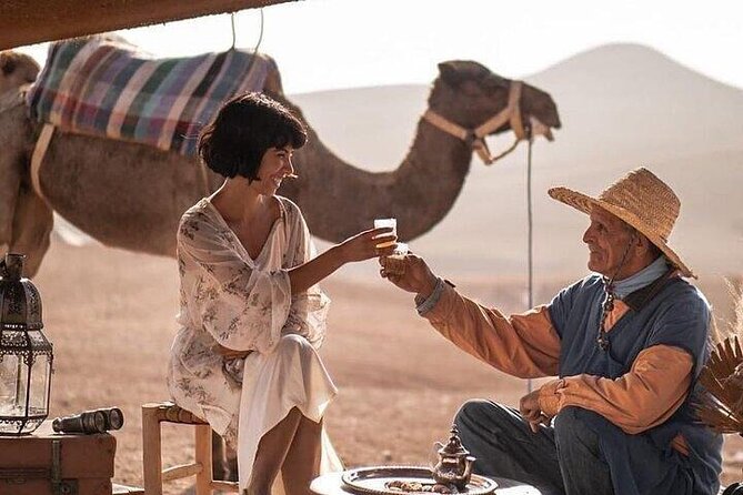 Dinner Show & camel ride with sunset views - Leaving Marrakech for the Agafay Desert
